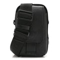 Calfskin Monogram Shadow Double Phone Pouch NM Black