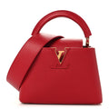 Taurillon Mini Capucines Scarlet