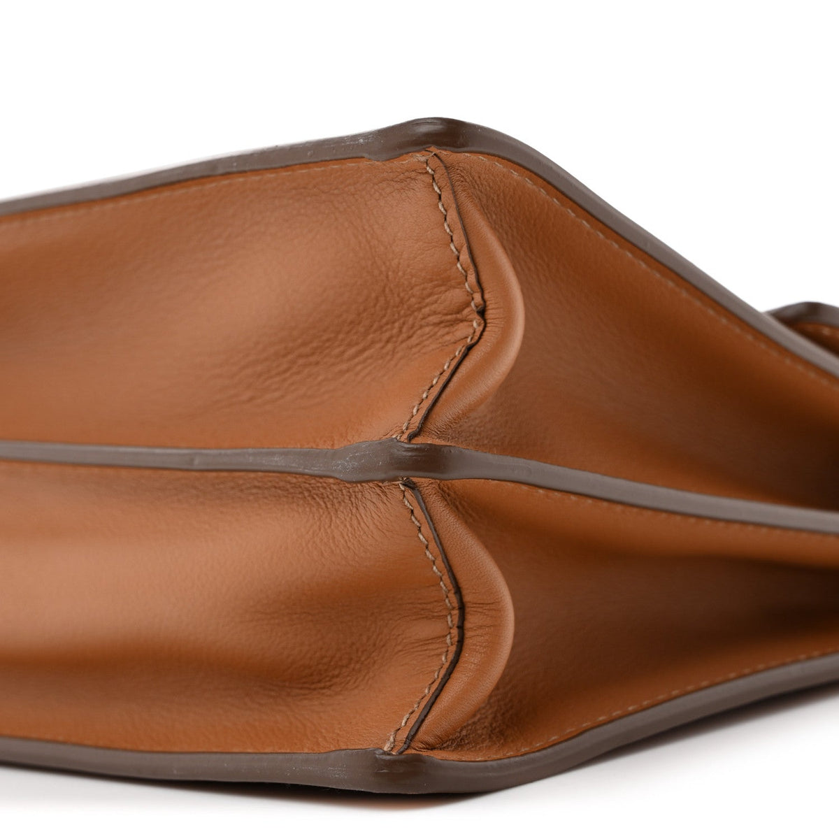 Calfskin Medium Soft Sound Shoulder Bag Caramel