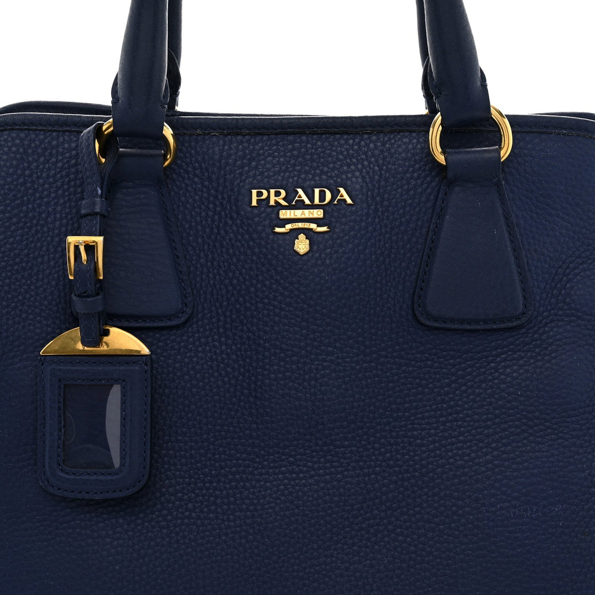 Vitello Daino Shopping Tote Inchiostro