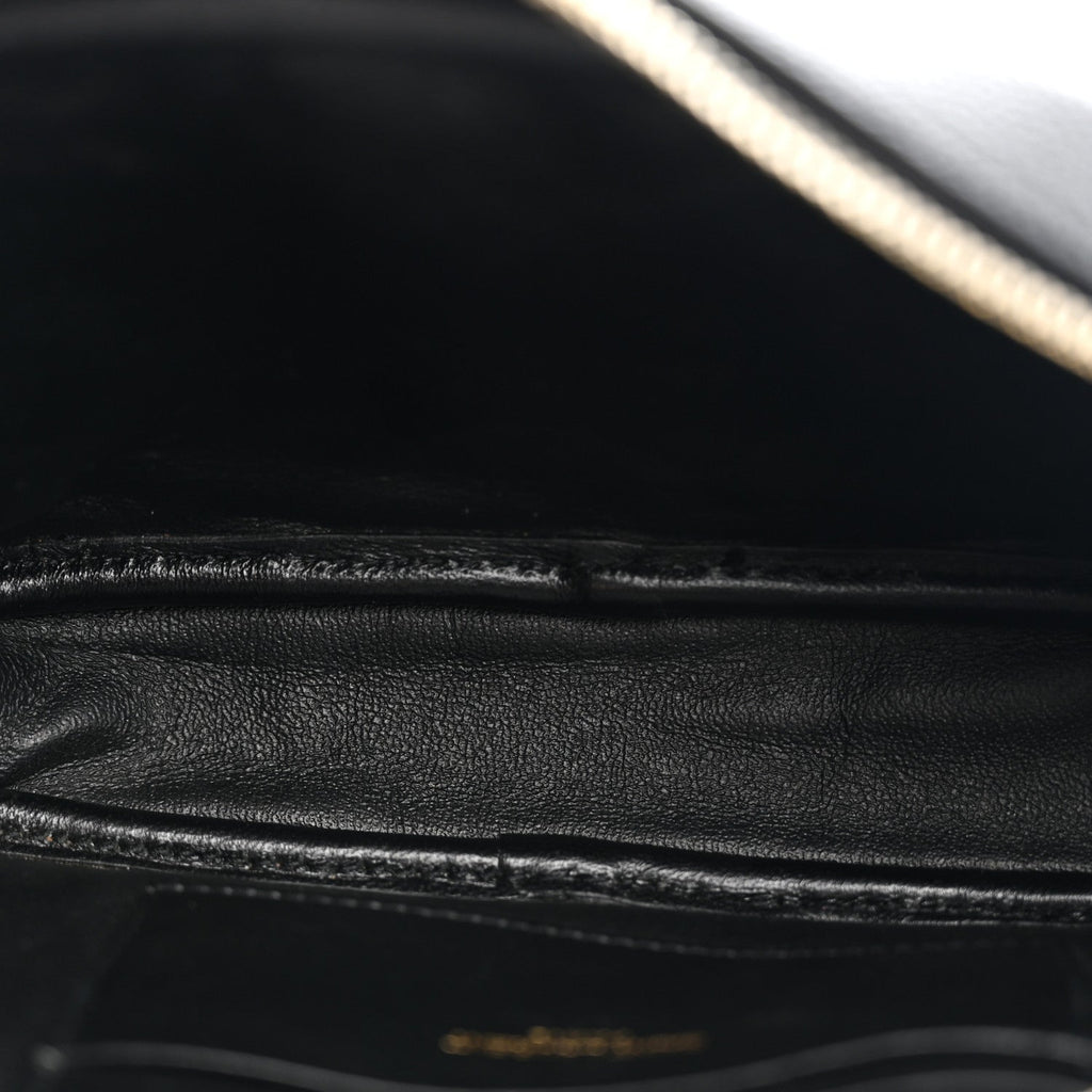 Grain De Poudre Matelasse Monogram Mini Lou Camera Bag Black