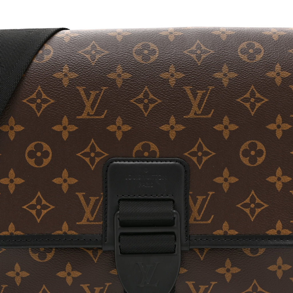 Monogram Macassar Archy Messenger MM