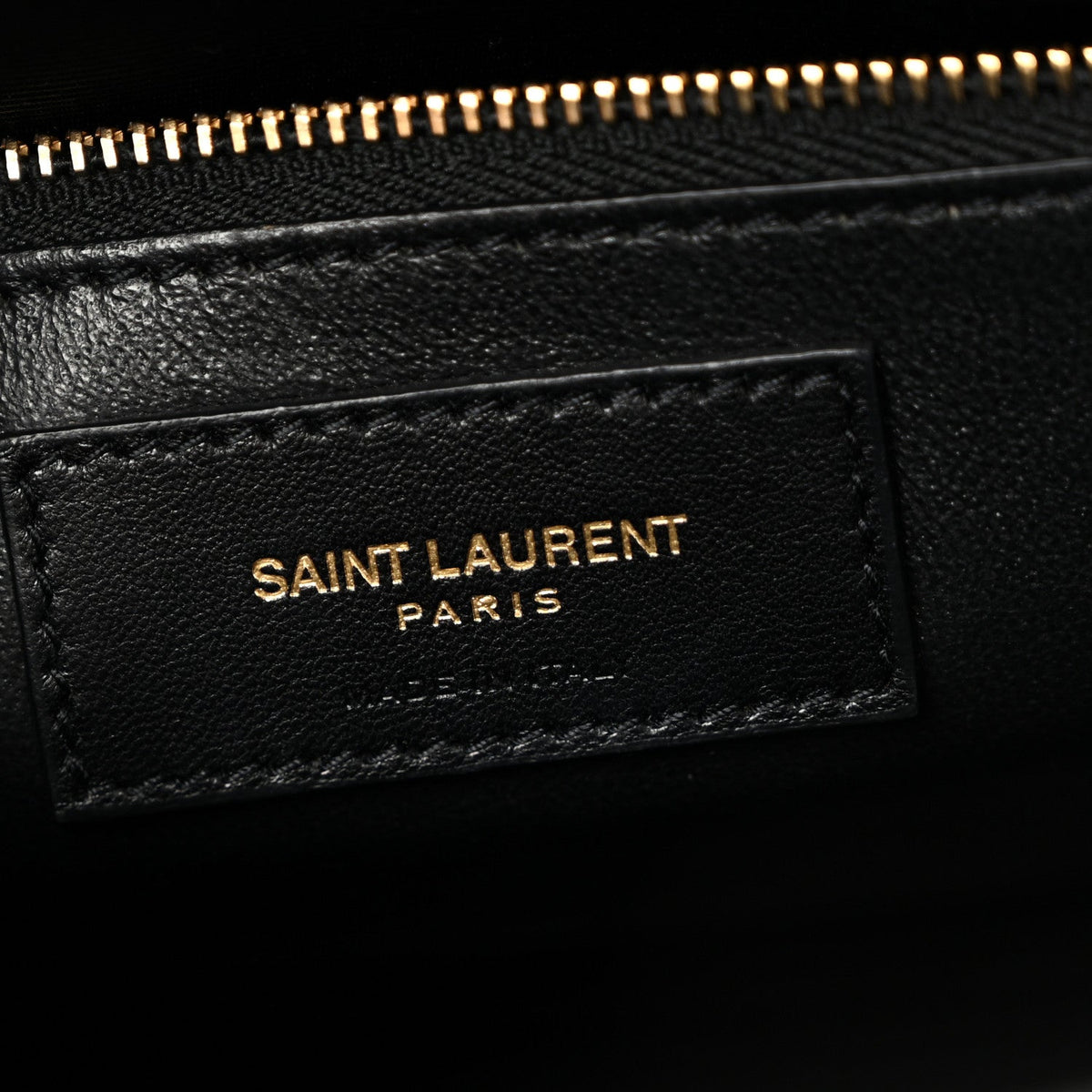 Smooth Calfskin Small Sac De Jour Black
