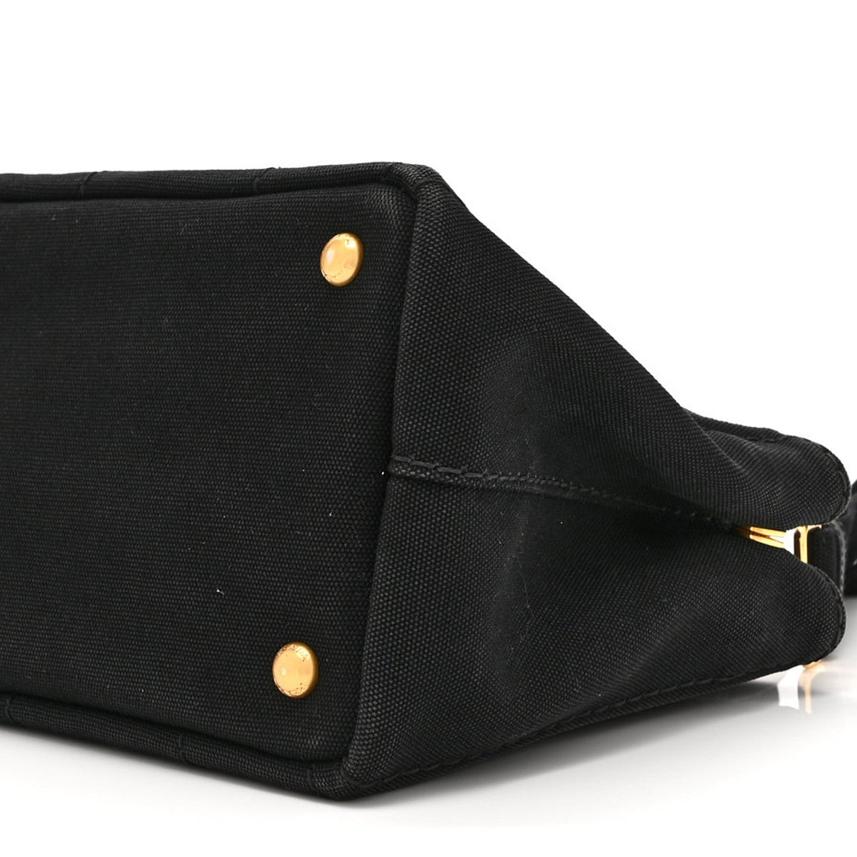 Canapa Small Logo Tote Black