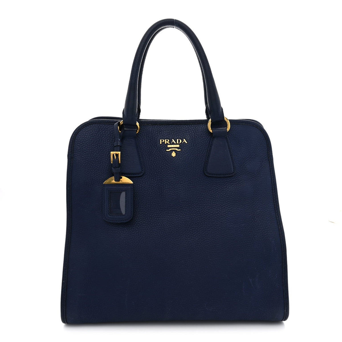 Vitello Daino Shopping Tote Inchiostro