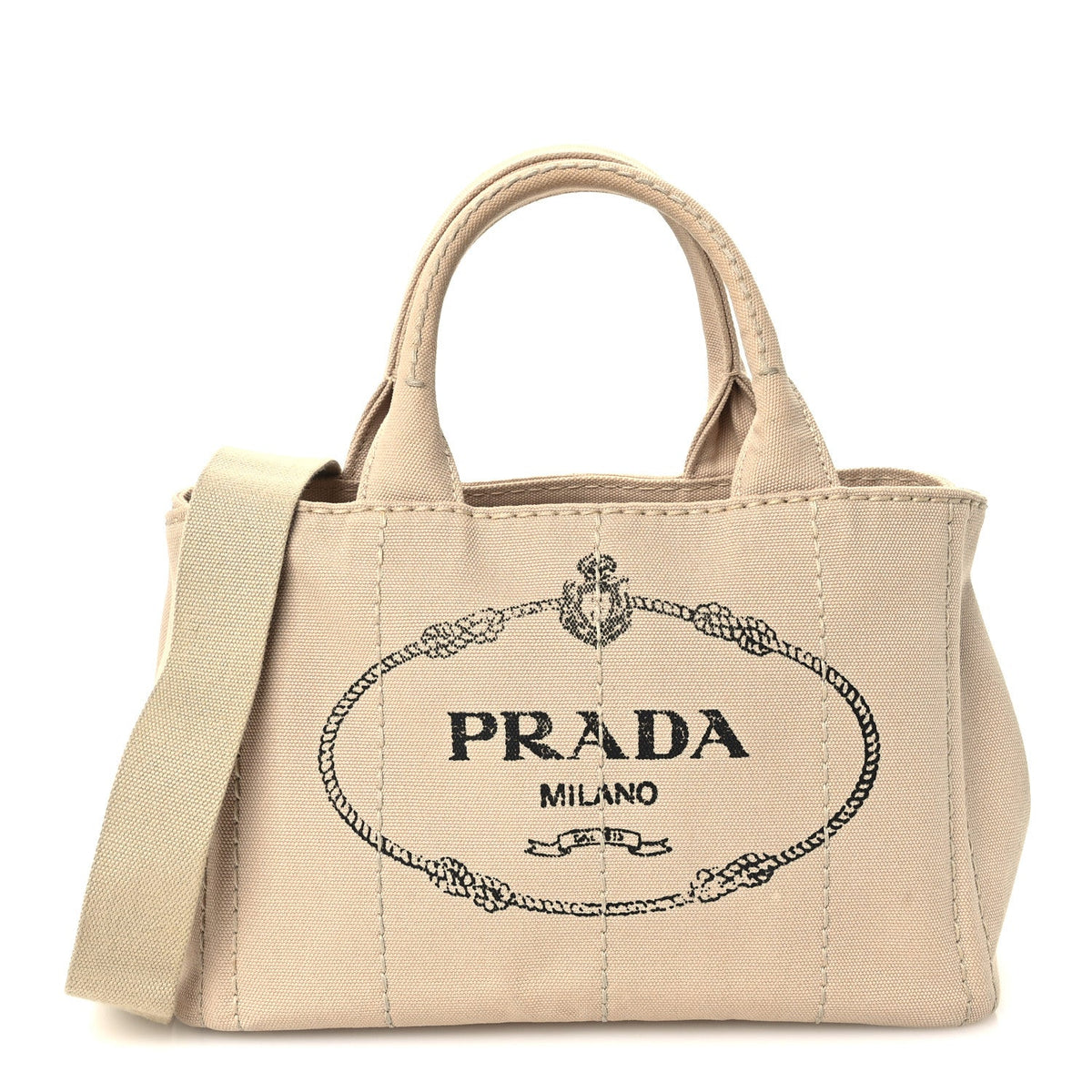 Canapa Small Logo Tote Corda