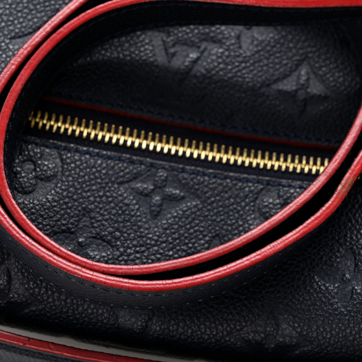 Empreinte Pochette Metis Marine Rouge