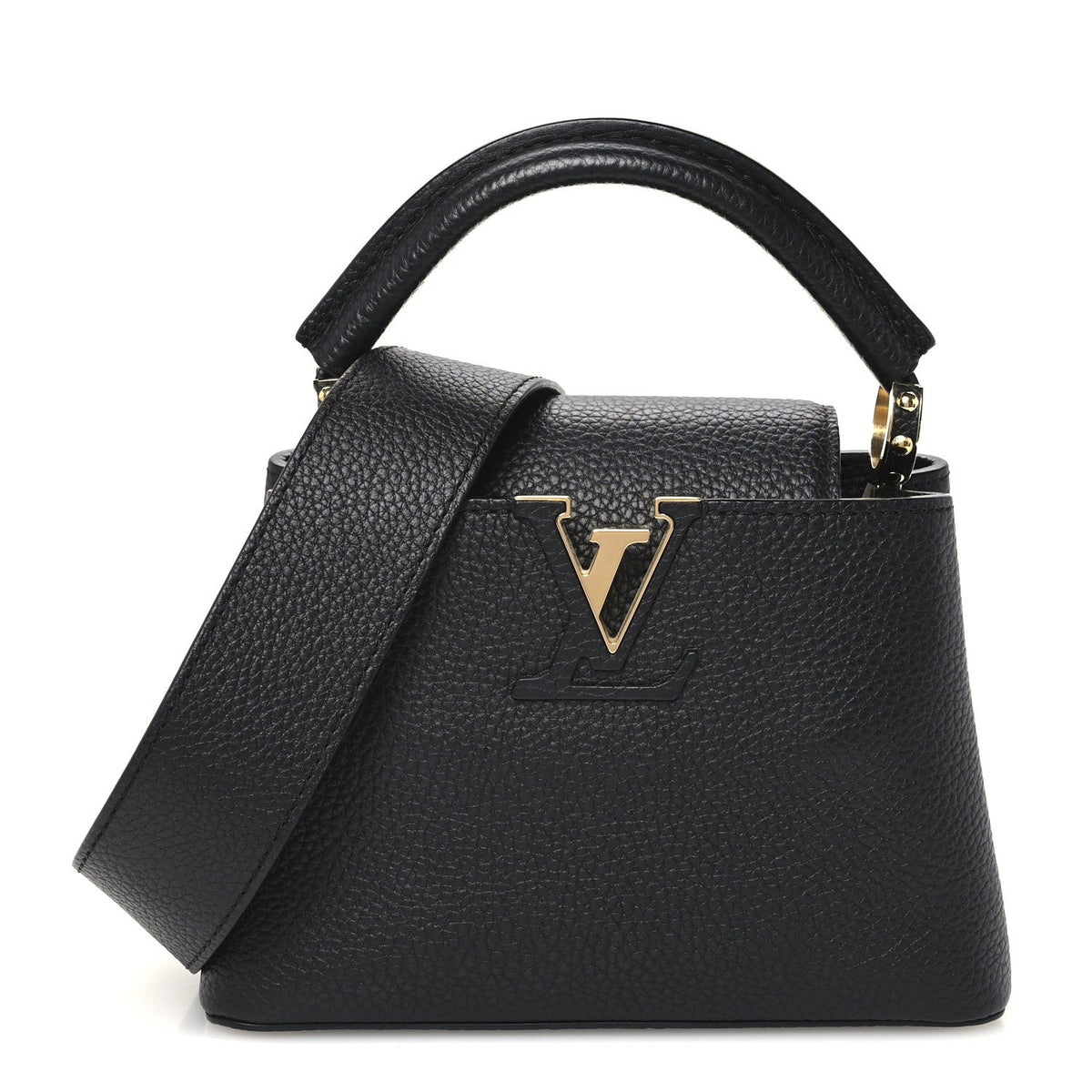 Taurillon Capucines Mini Black