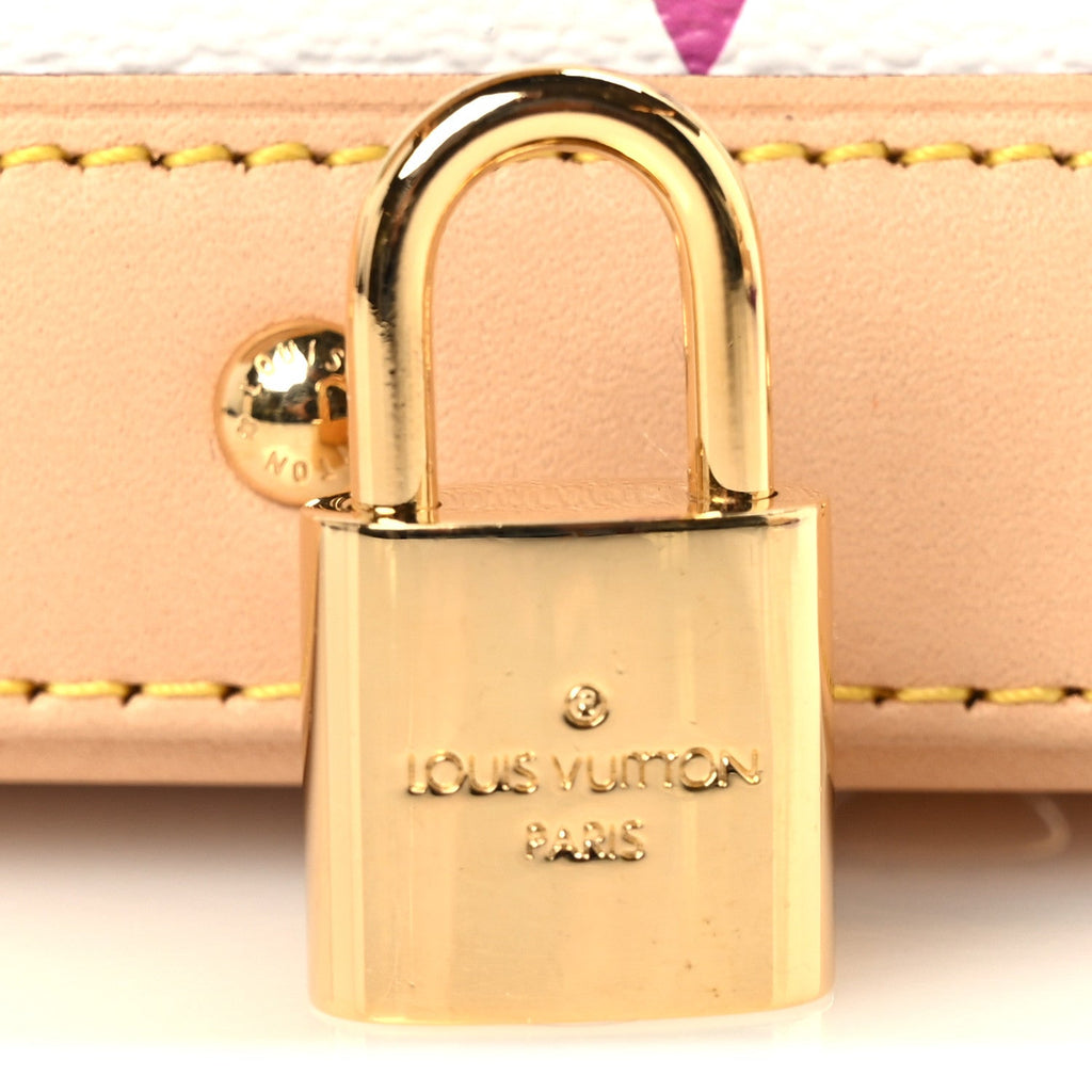 LV x TM Monogram Multicolor Alma BB White