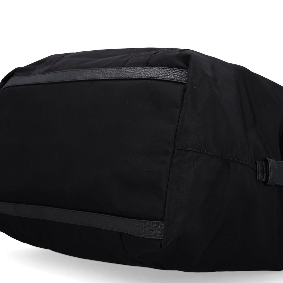 Re-Nylon Saffiano Duffle Bag Black