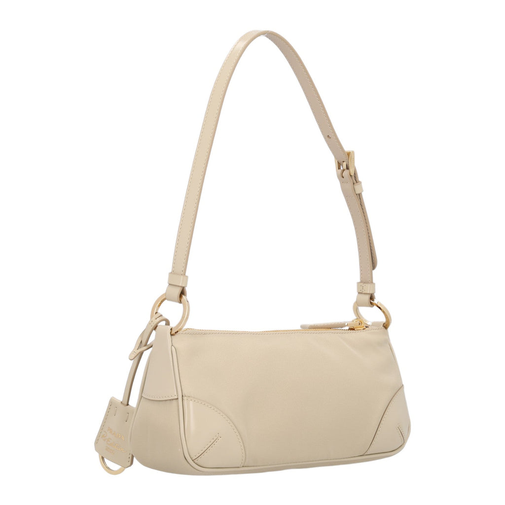 Re-Nylon Spazzolato Re-Edition 2002 Shoulder Bag Deserto