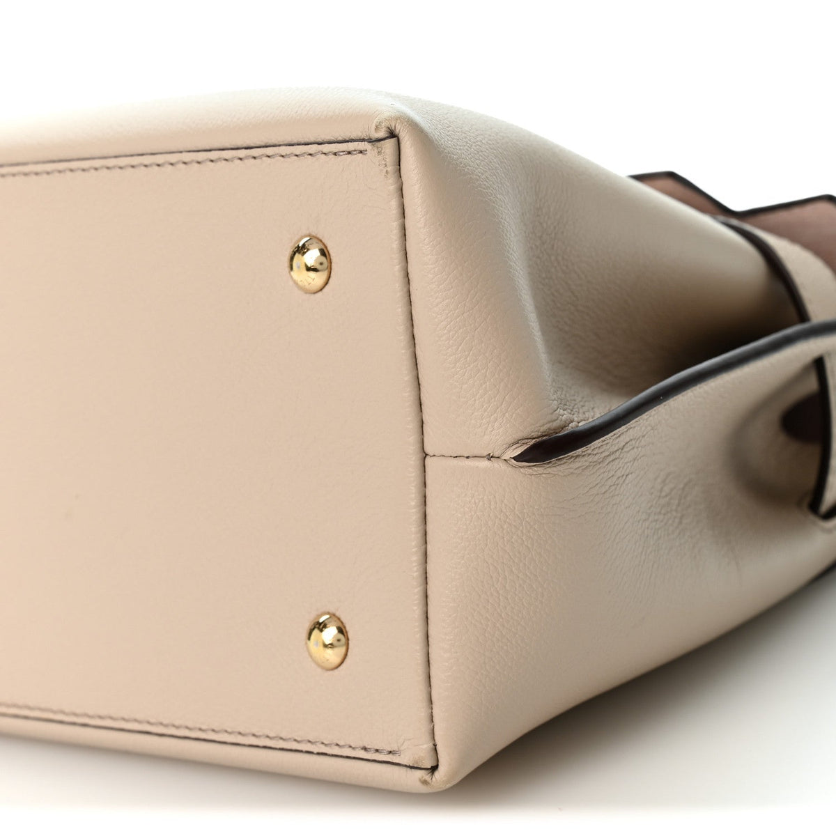 Soft Calfskin Lockme Ever MM  Greige
