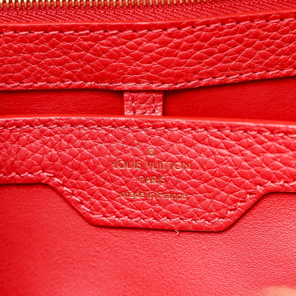 Taurillon Capucines BB Scarlet Red