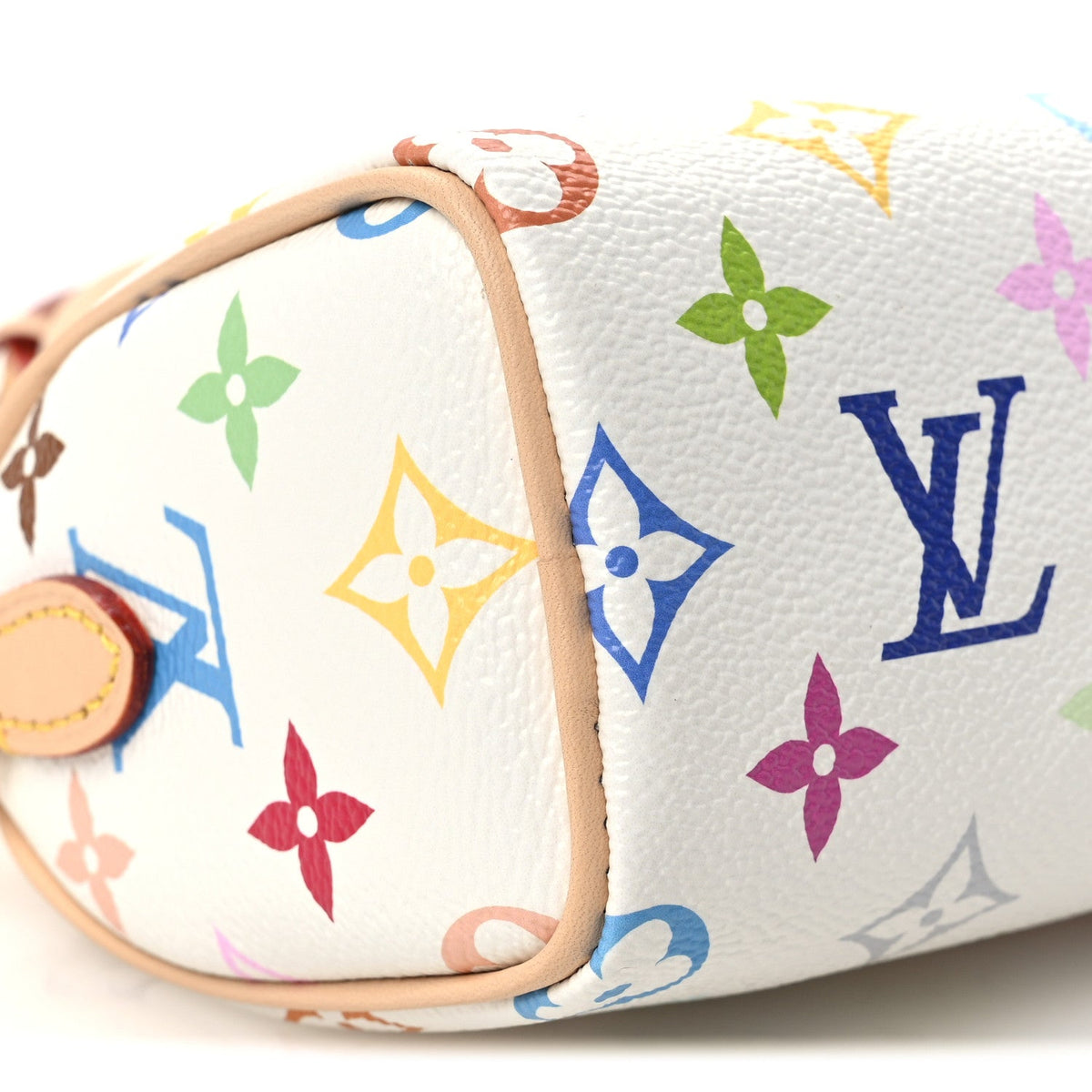 LV X TM Monogram Multicolor Nano Speedy White