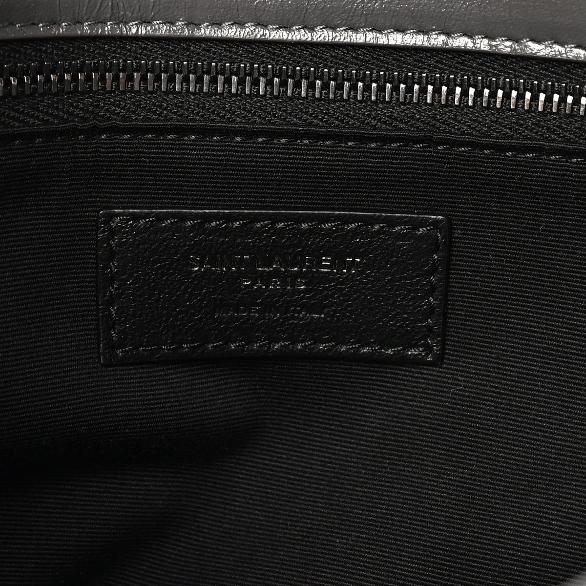Crinkled Calfskin Matelasse Monogram Medium Niki Chain Satchel Thunder