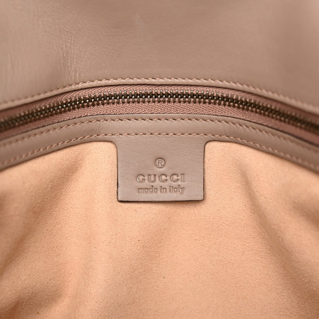 Calfskin Matelasse Medium GG Marmont Shoulder Bag Porcelain Rose