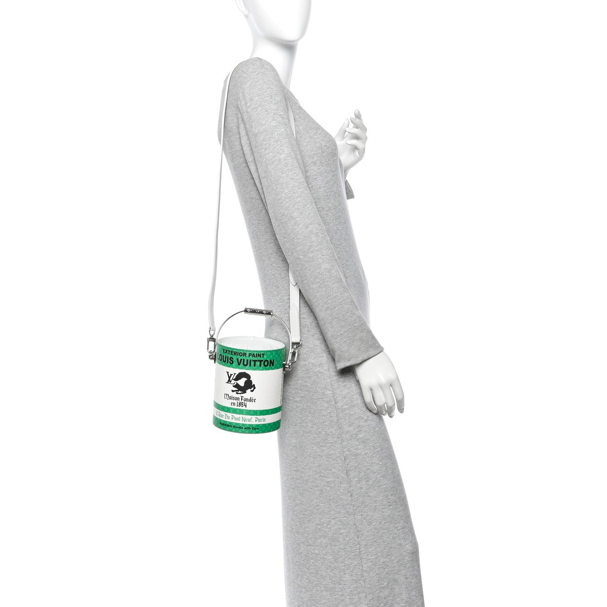 Monogram LV Paint Can Green