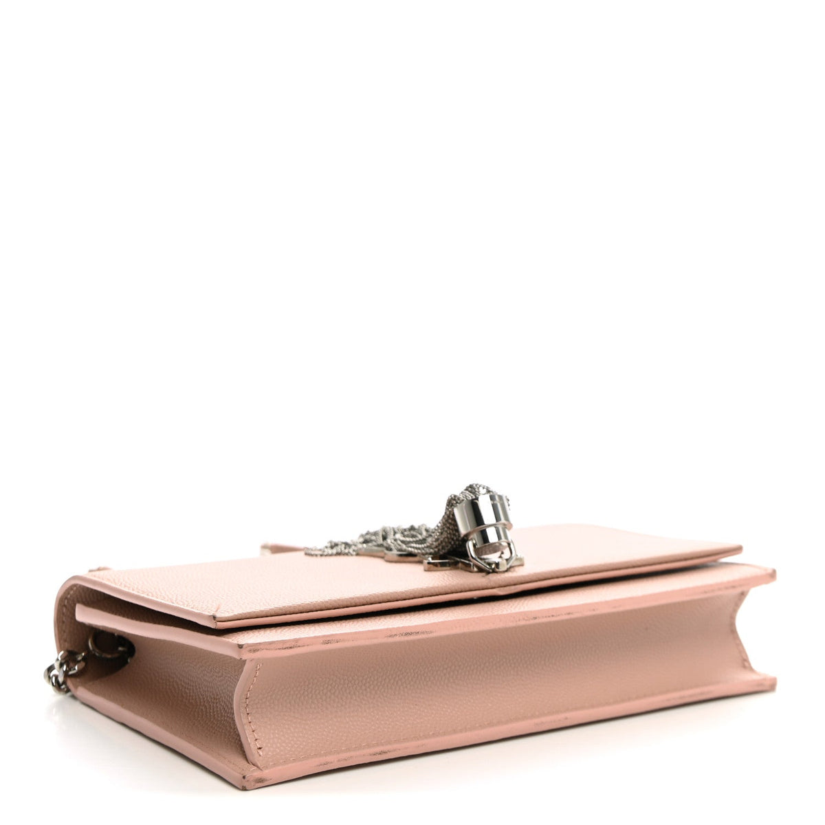 Grain De Poudre Classic Monogram Kate Tassel Chain Wallet Pale Pink