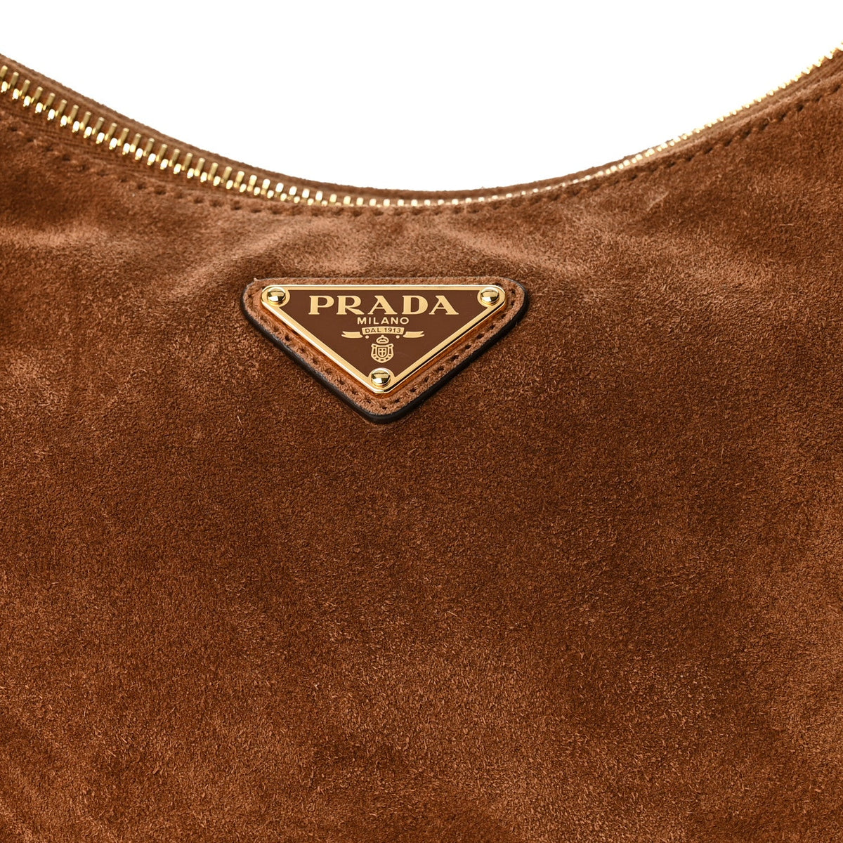 Scamosciato Suede Medium Aimee Shoulder Bag Cacao