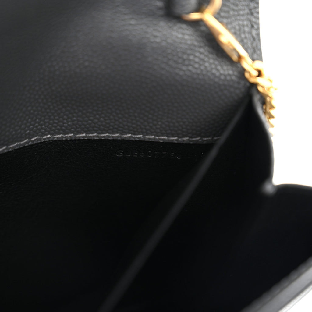 Grain De Poudre Uptown Chain Wallet Pebble