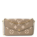Empreinte Monogram Giant Felicie Pochette Tourterelle Creme