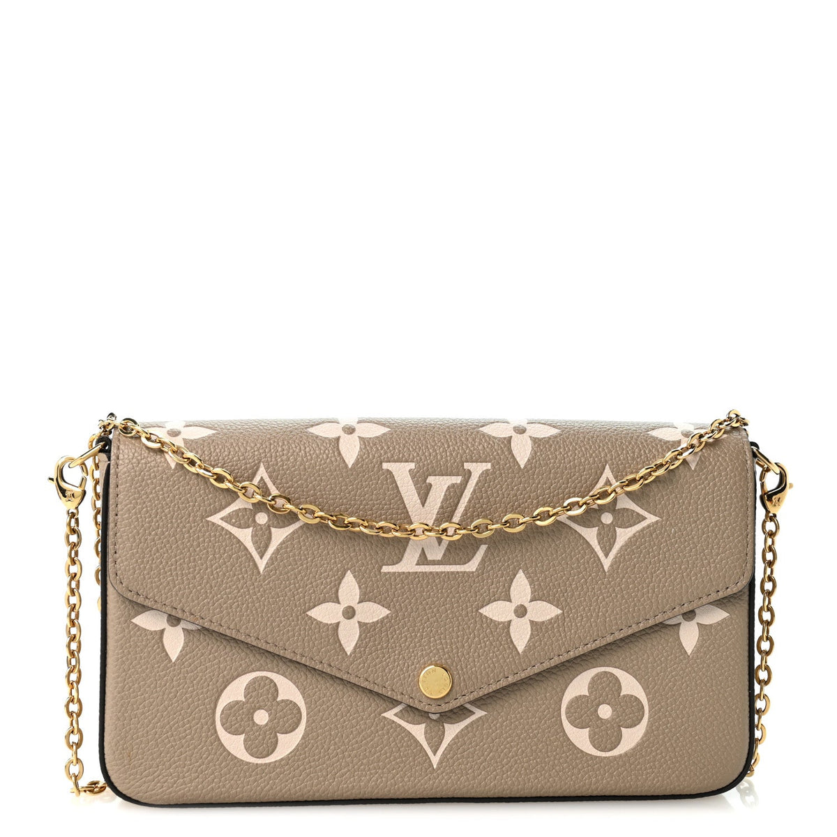 Empreinte Monogram Giant Felicie Pochette Tourterelle Creme