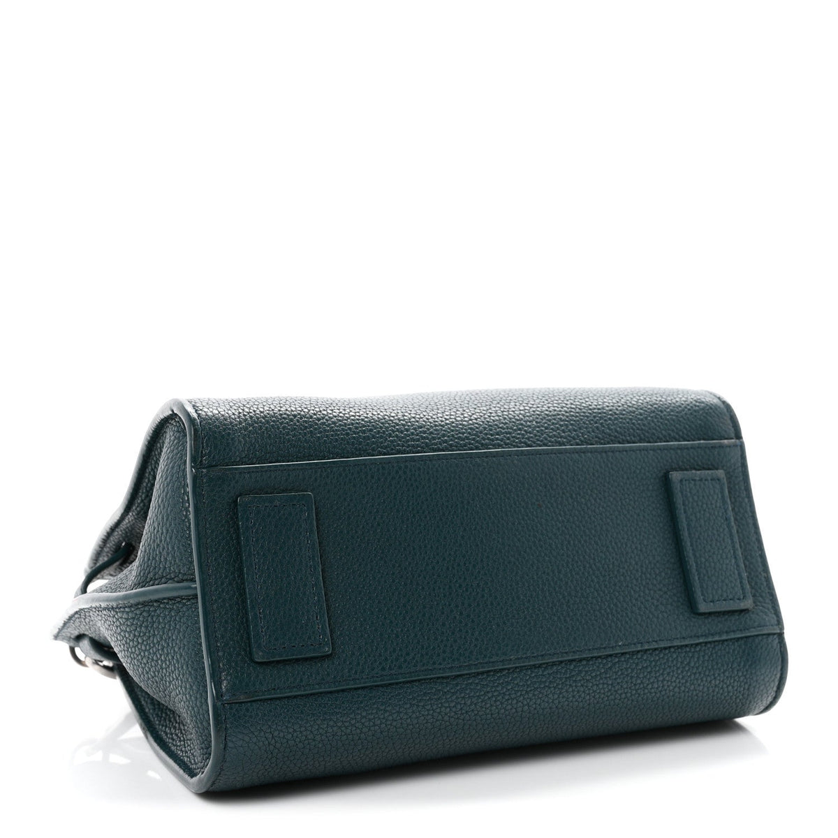 Grained Calfskin Nano Sac De Jour Souple Teal Green