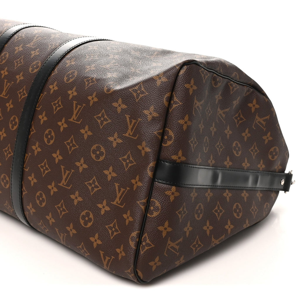 Monogram Macassar Keepall Bandouliere 55