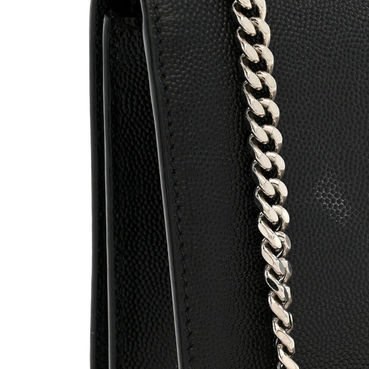 Grain De Poudre Small Monogram Kate Satchel Black