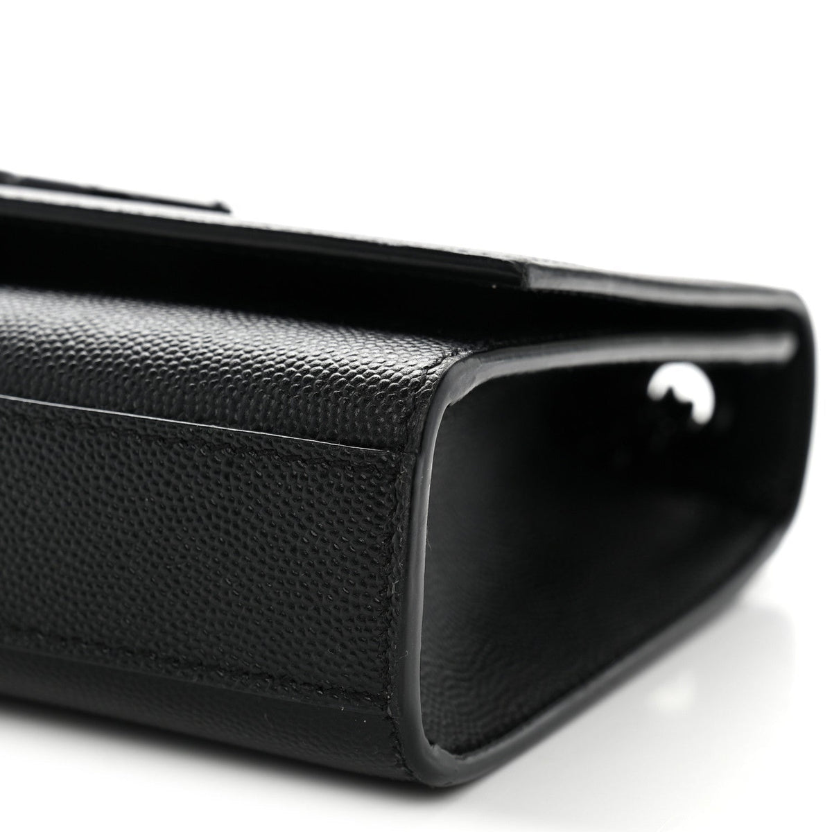 Grain De Poudre Small Monogram Monochrome Kate Satchel Black