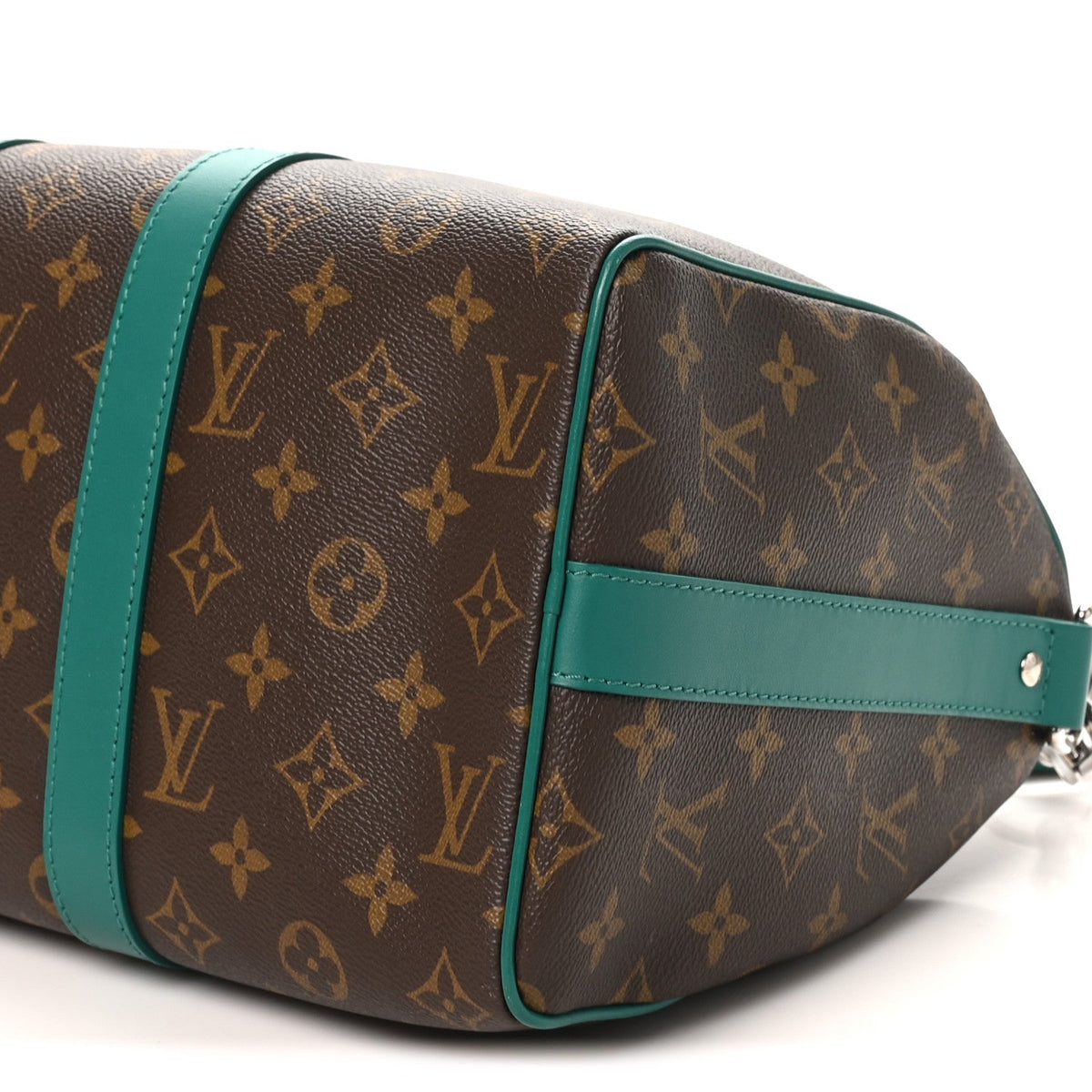 Monogram Macassar Keepall Bandouliere 35 Borneo Green