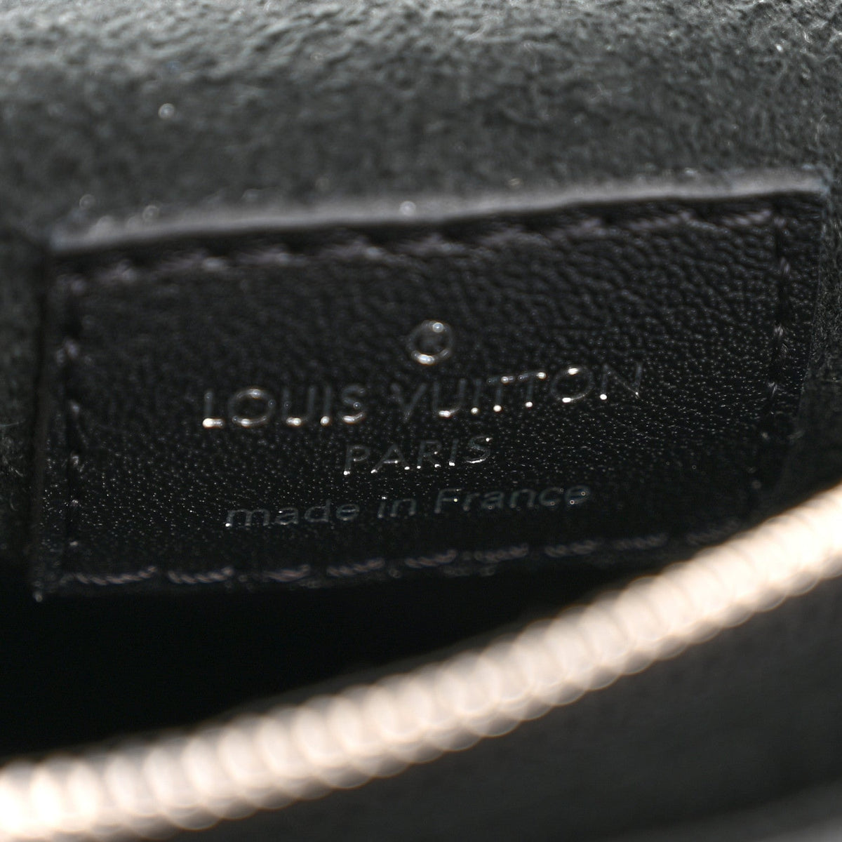 Monogram Kabuki Pochette Black