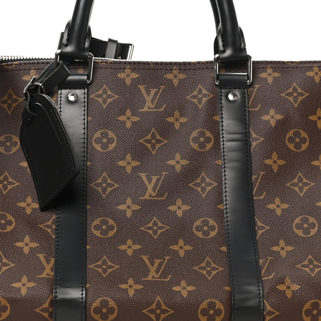 Monogram Macassar Keepall Bandouliere 55