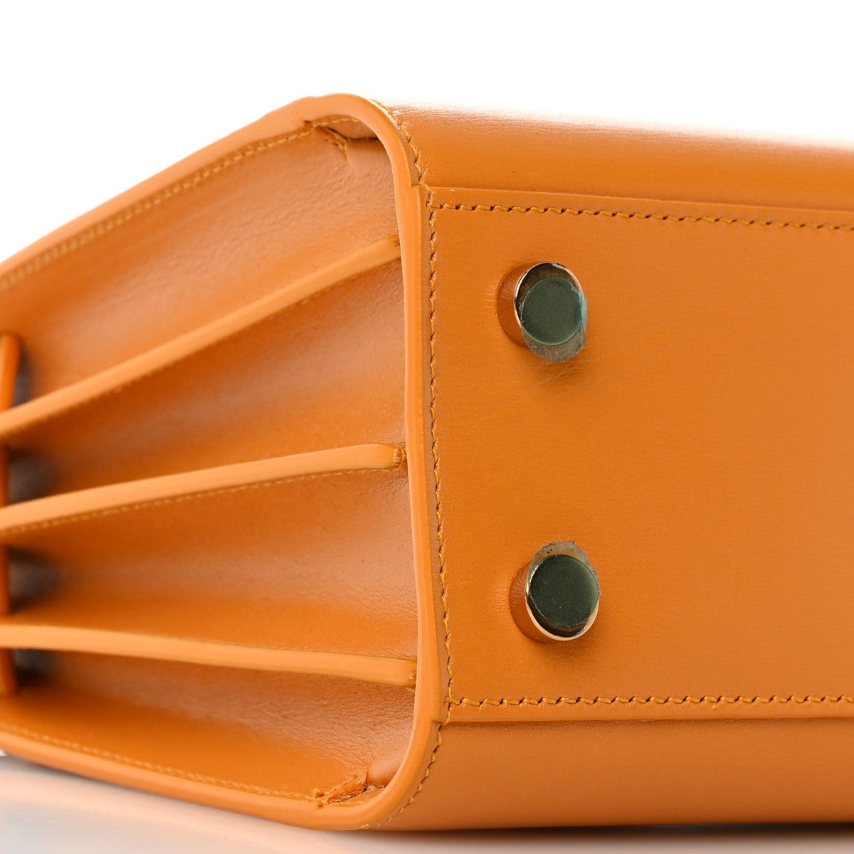 Calfskin Nano Sac De Jour Senape Yellow