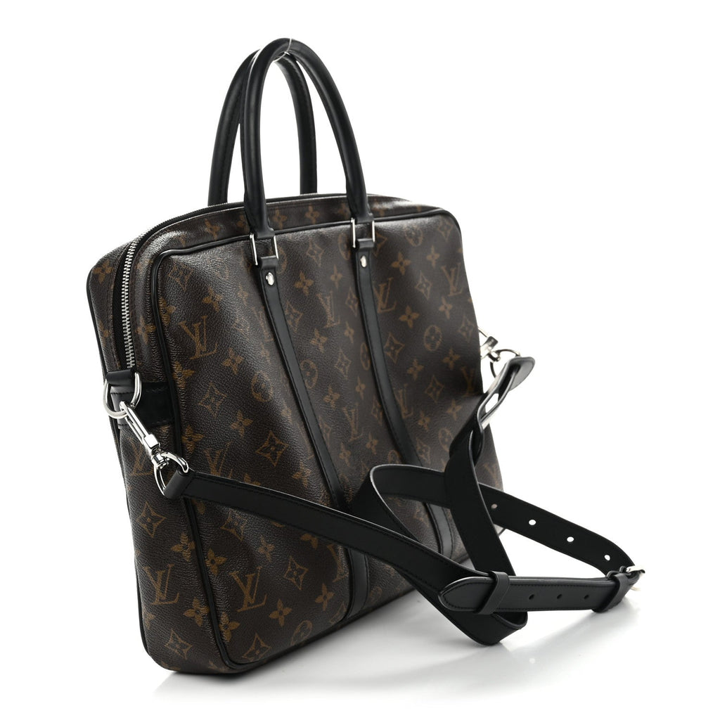 Monogram Macassar Porte-Documents Voyage PM