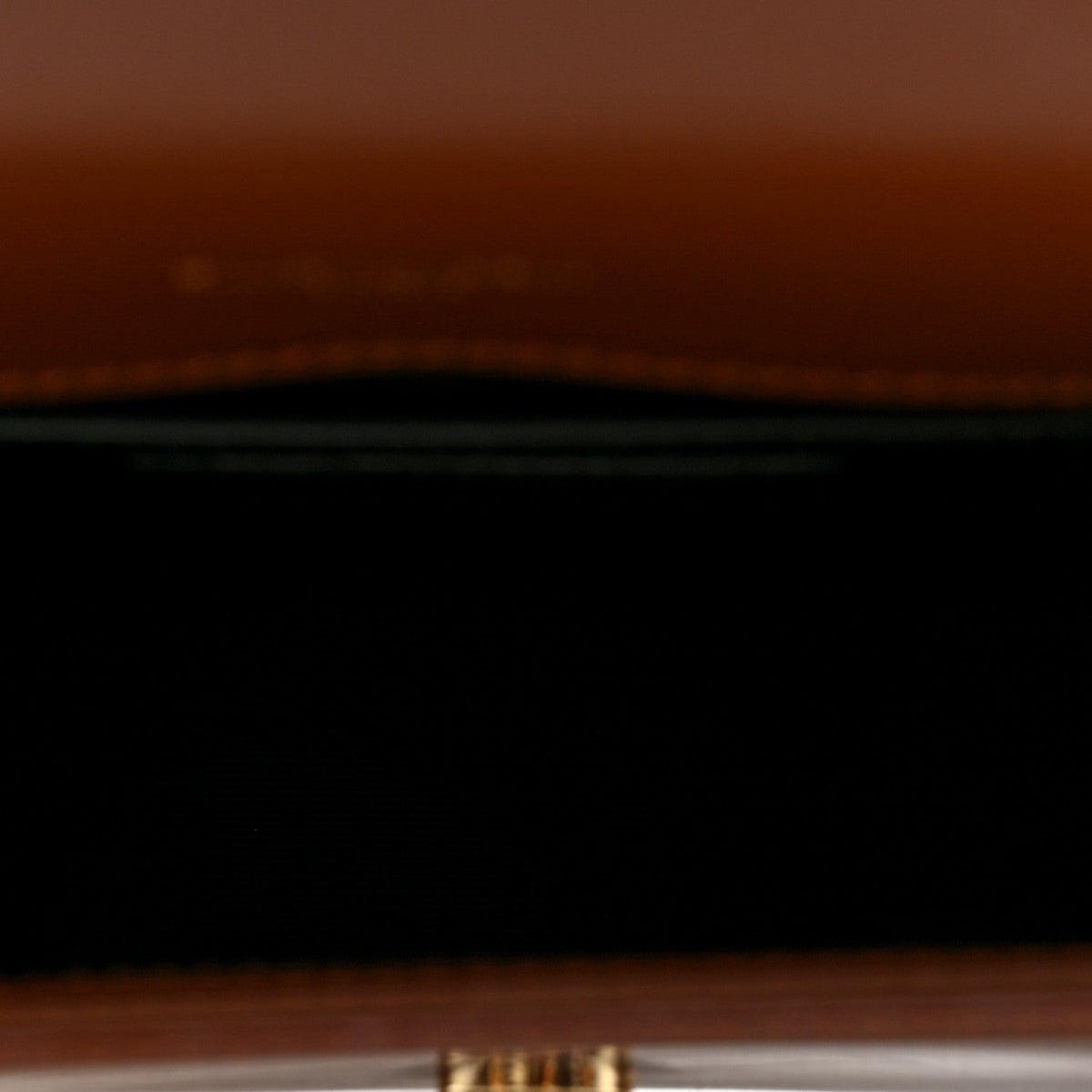 Patent Small Monogram Kate Satchel Chataigne