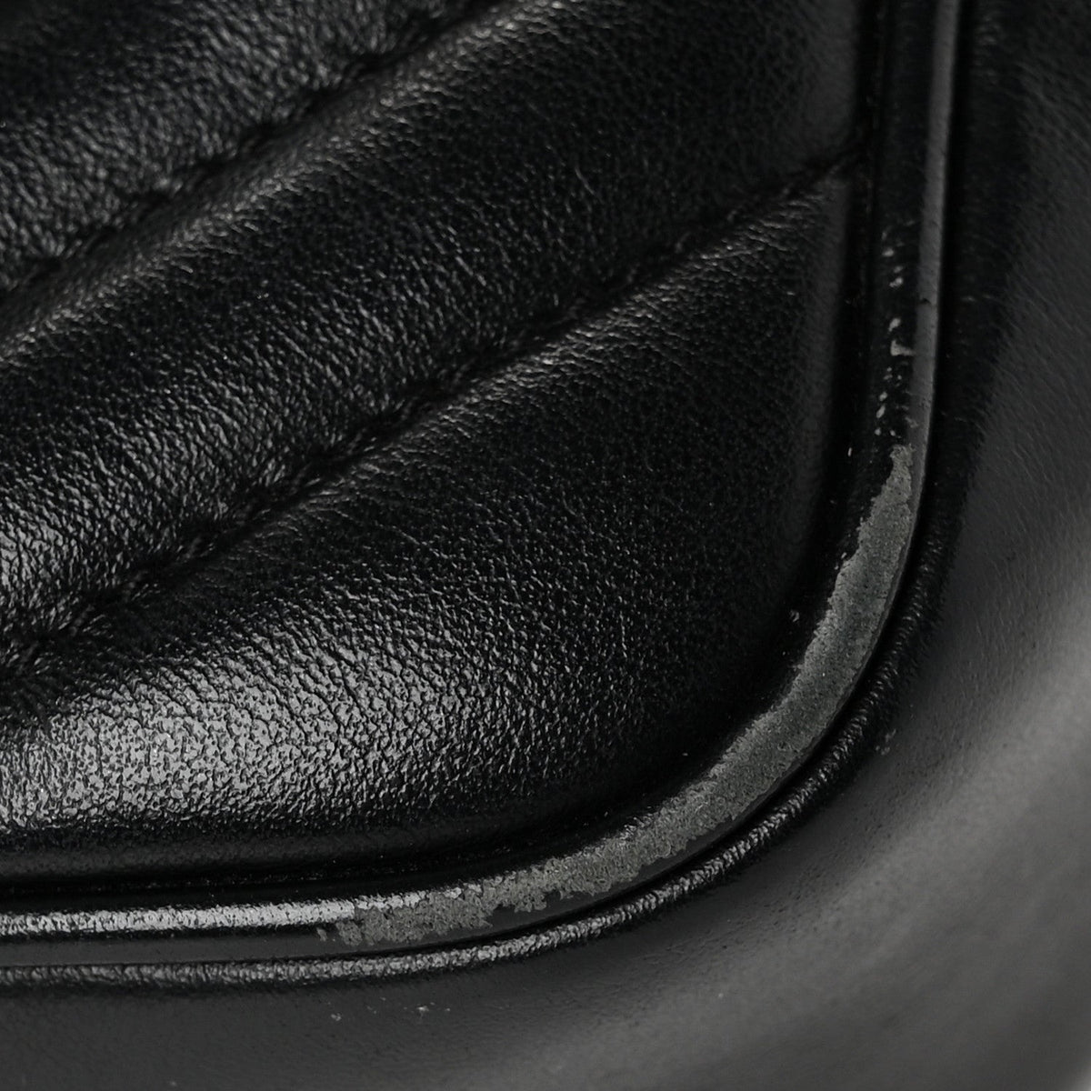 Calfskin Matelasse Monogram Lou Camera Bag Black