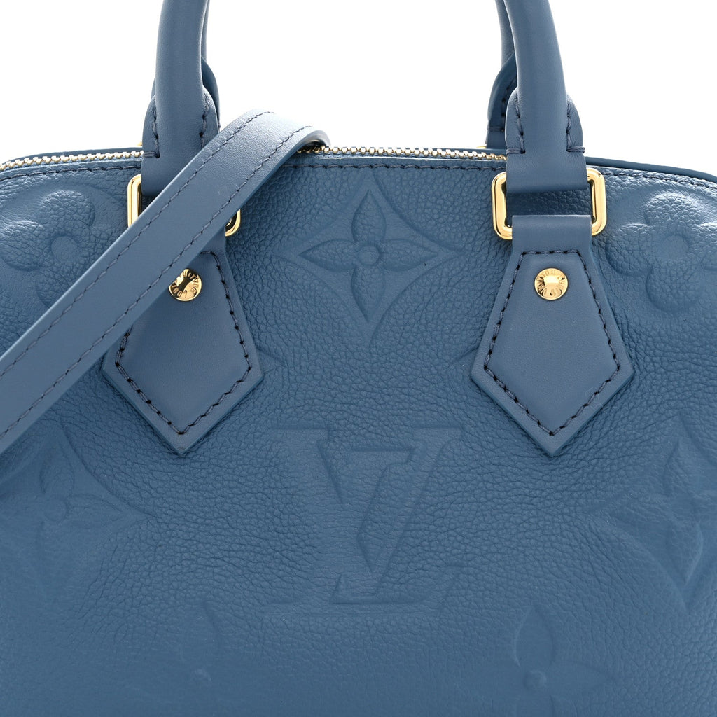 Empreinte Monogram Giant Speedy Bandouliere 20 Blue Jean