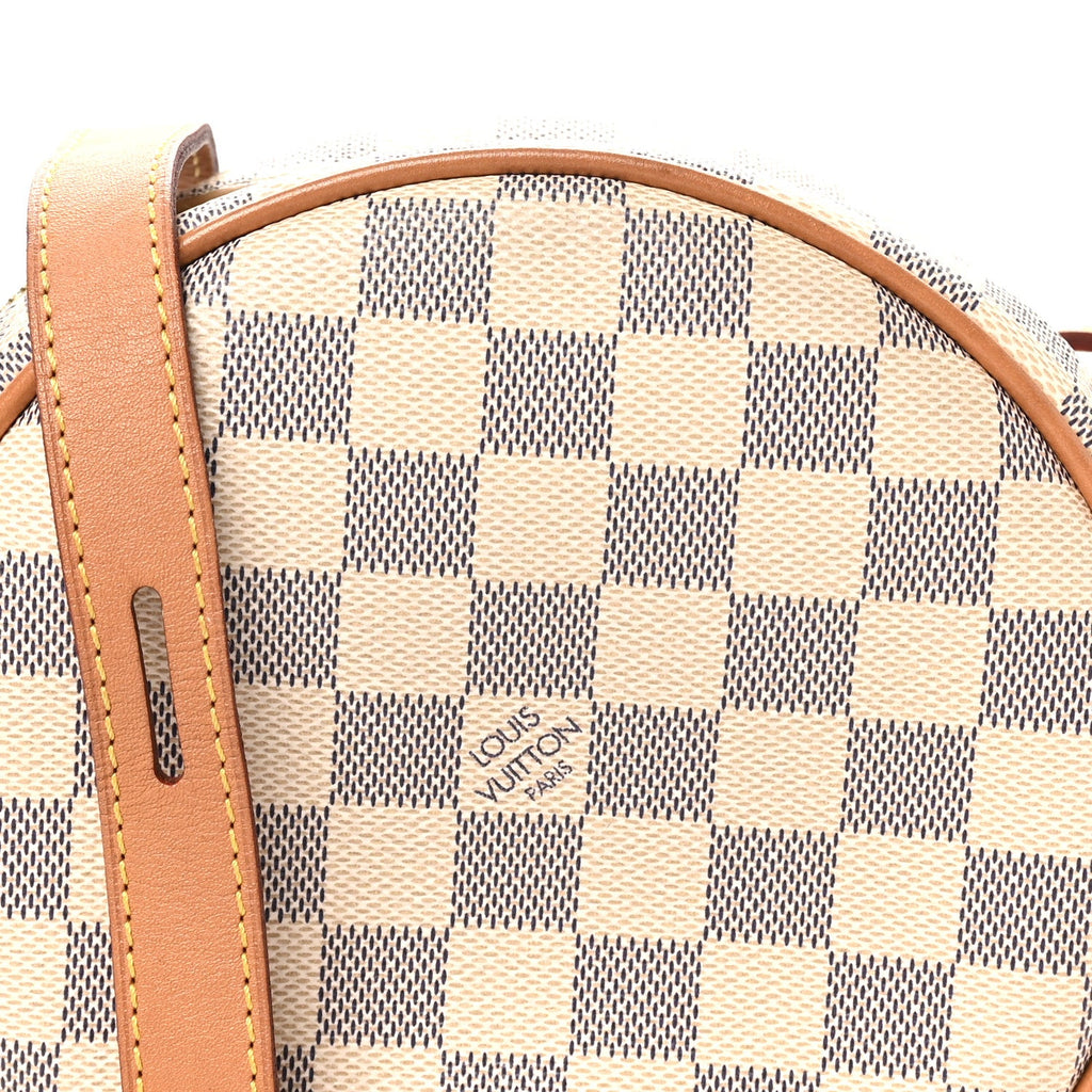 Damier Azur Boite Chapeau Souple PM