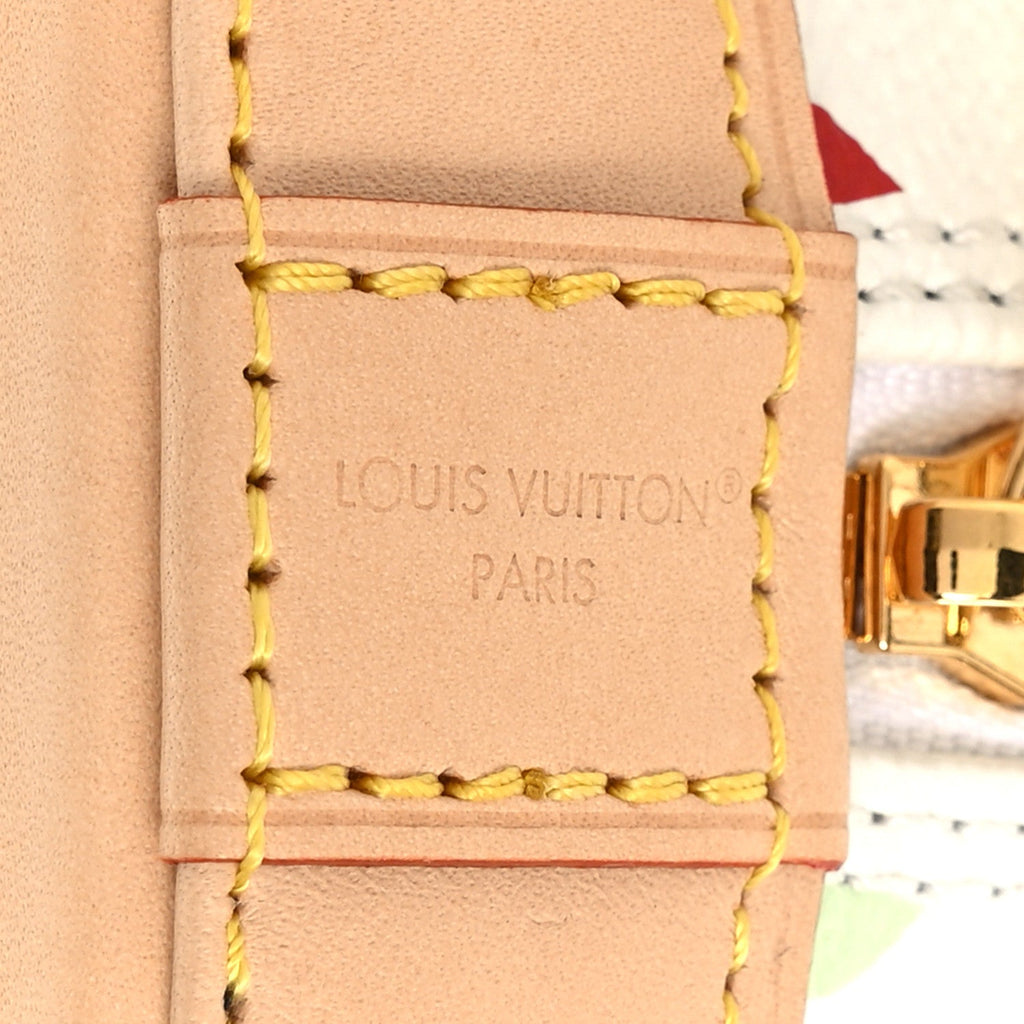 LV x TM Monogram Multicolor Alma BB White