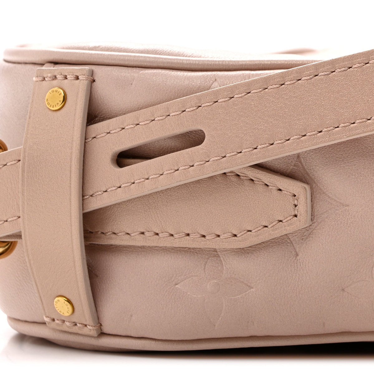 Lambskin Embossed Monogram Fall In Love Sac Coeur Light Pink