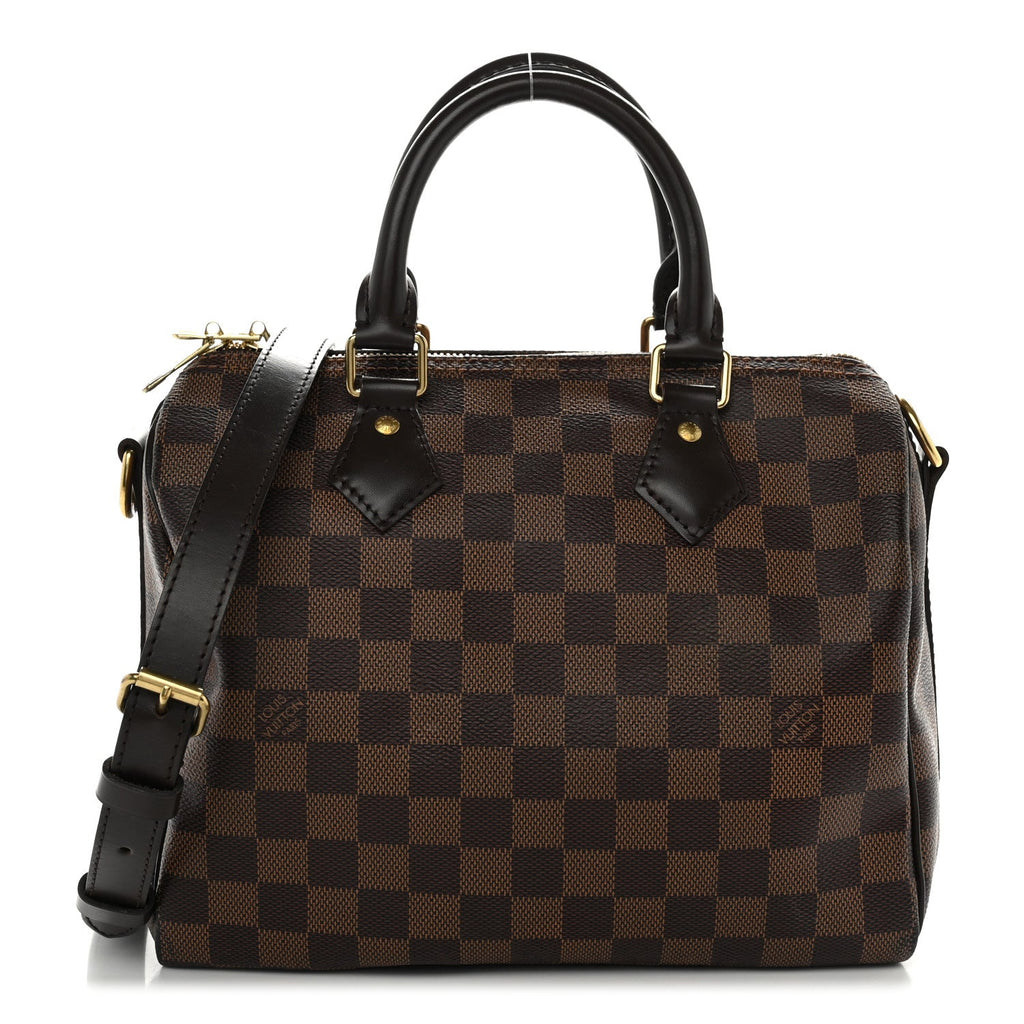 Damier Ebene Speedy Bandouliere 25