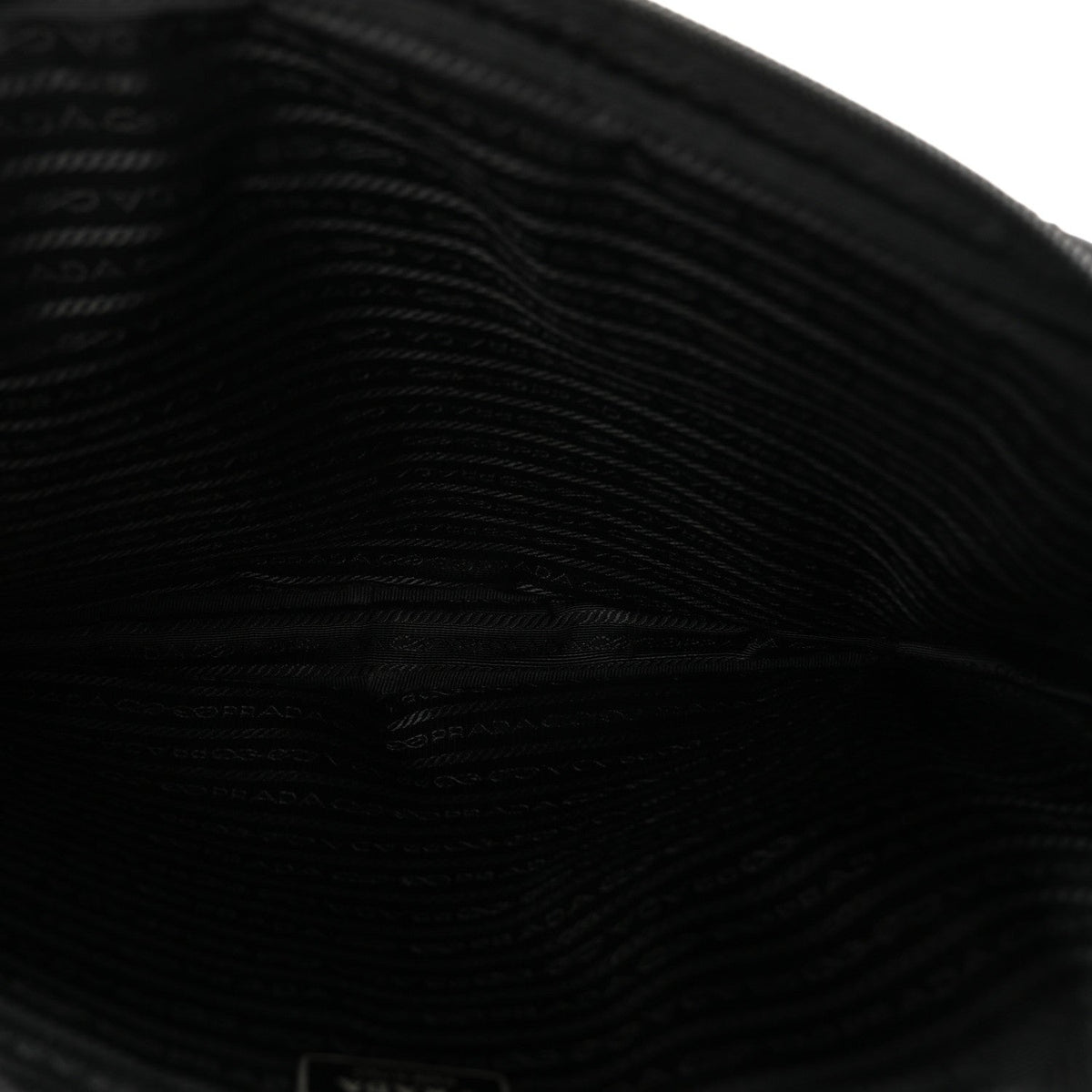 Saffiano Tessuto Nylon Small Briefcase Black