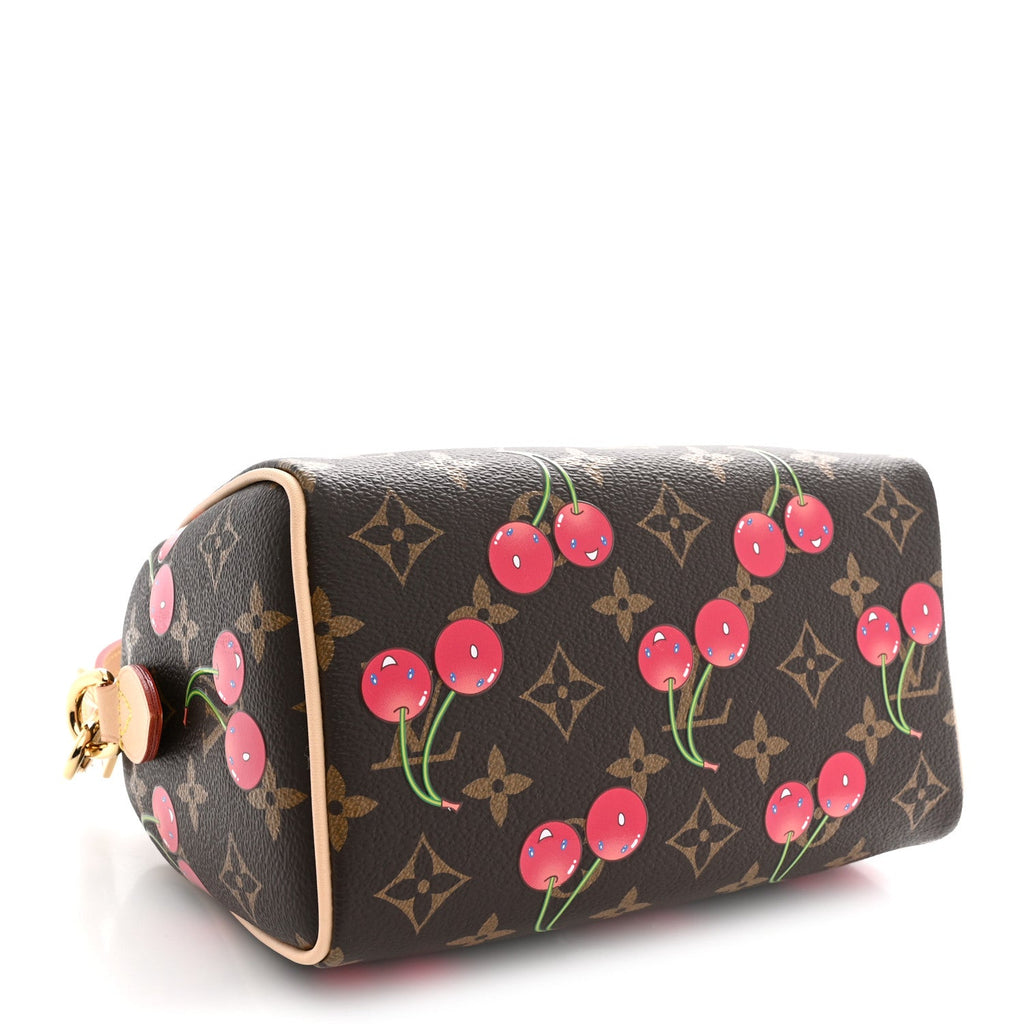 LV X TM Monogram Cerises Speedy Bandouliere 20