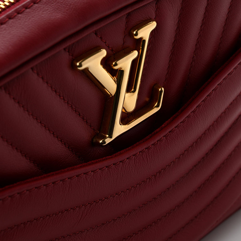 Calfskin New Wave Camera Bag Red
