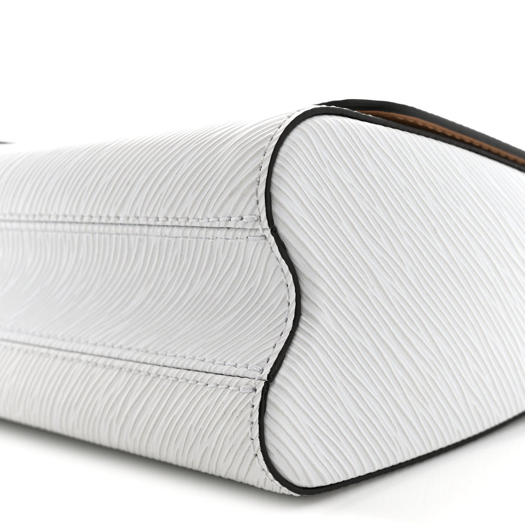 Epi Twist Shoulder Bag MM White