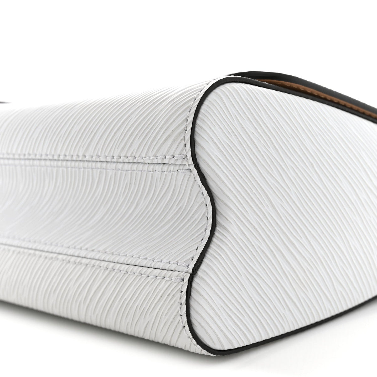 Epi Twist Shoulder Bag MM White