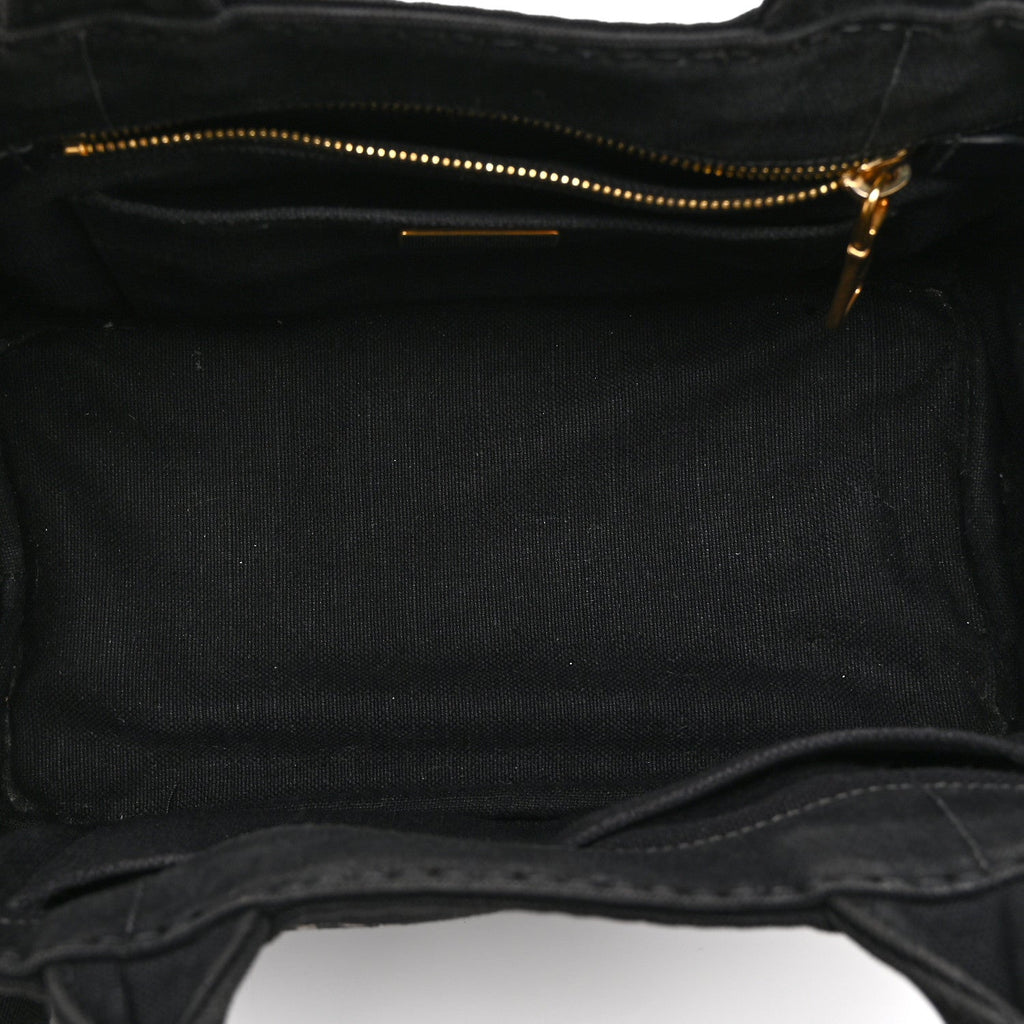 Canapa Small Logo Tote Black