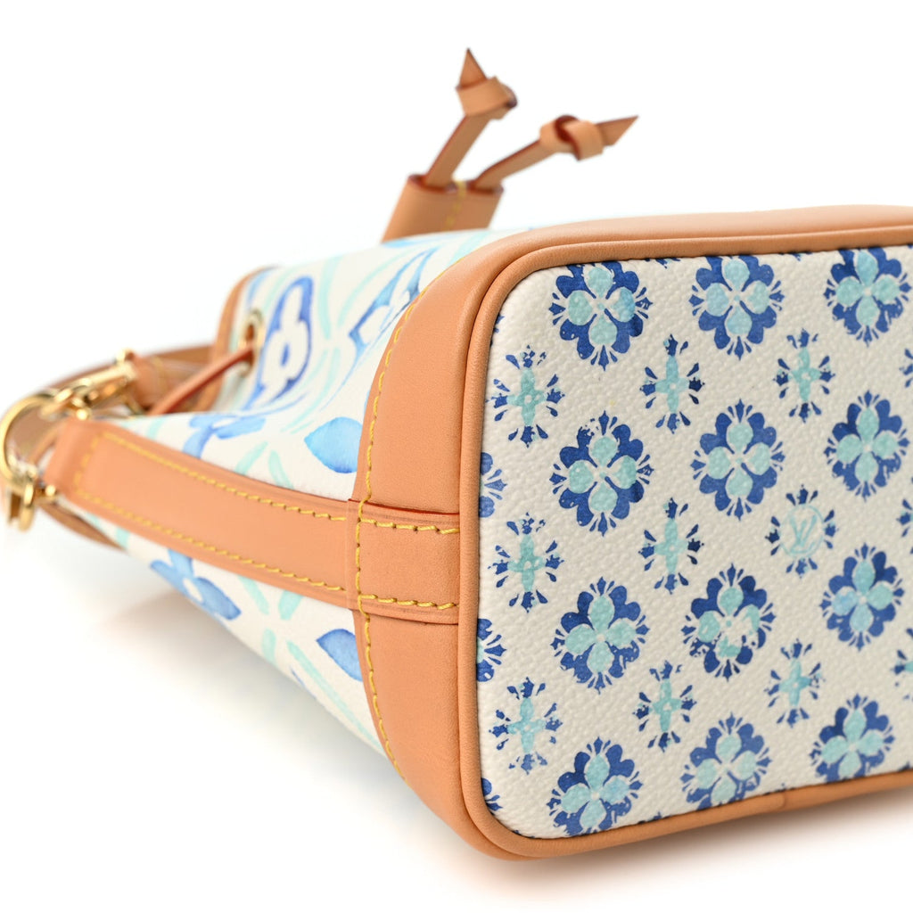 Monogram Tiles By The Pool Nano Noe Lagoon Blue