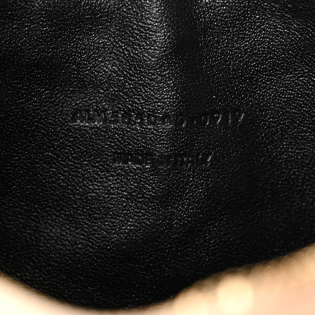 Grain De Poudre Matelasse Monogram Mini Lou Camera Bag Dark Beige